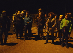 3e rando nocturne à Longchamp-sur-Aujon: on a marché sous la lune!