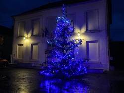 Les illuminations de Noël à Longchamp-sur-Aujon