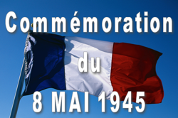 Commémoration du 8 Mai 1945 en comité restreint