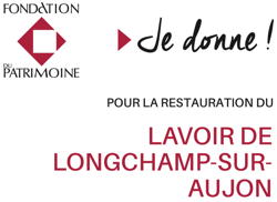 Restauration du lavoir de Longchamp-sur-Aujon : appel à souscription