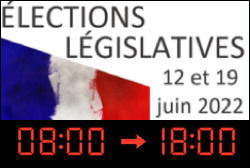 Elections législatives 1e tour : fermeture du bureau de vote à 18 h 00