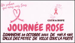 Journée Rose contre le cancer du sein, dimanche 26 octobre