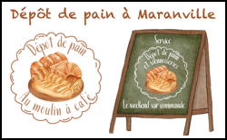 Dépôt de pain associatif à Maranville