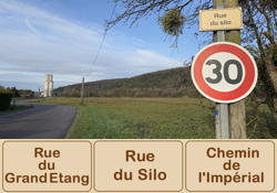 Nouveaux noms de rues à Longchamp-sur-Aujon